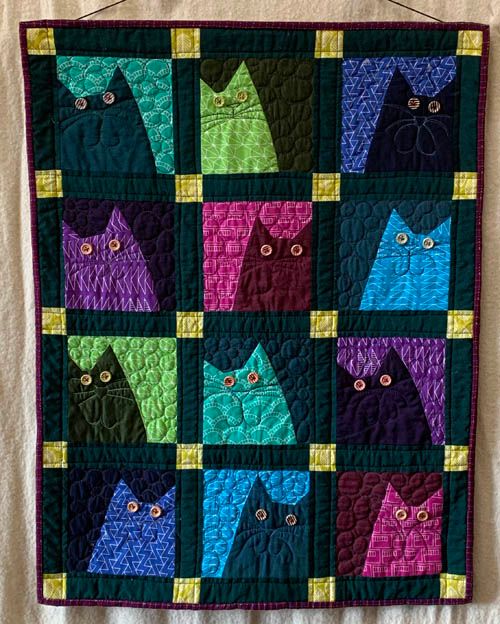 Cat CLA120324032 Quilt Blanket