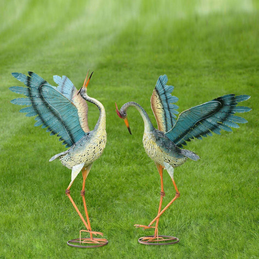 Small Iron Dancing Cranes