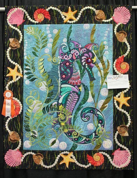 Seahorse CLA040124039 Quilt Blanket