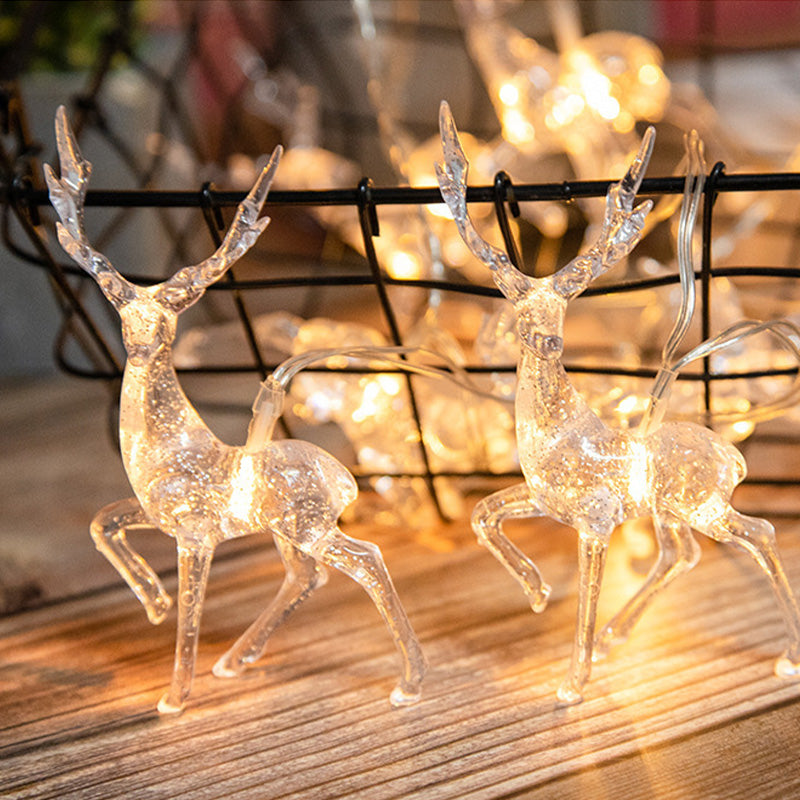 Christmas elk lamp string sika deer modeling lamp