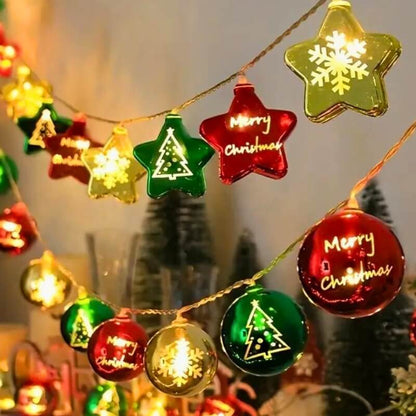 LED Christmas Electroplated String Lights