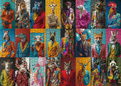 Suit Model Jigsaw Puzzle 1000 Pieces