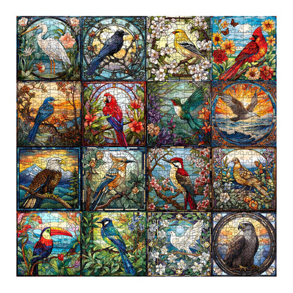 Birds Art Jigsaw Puzzle 1000 Pieces