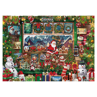 Christmas Ornament Advent Calendar Jigsaw Puzzle 1000 Pieces