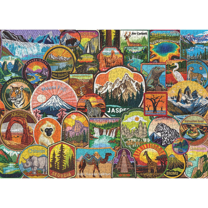 National Parks Jigsaw Puzzle 1000 Pieces