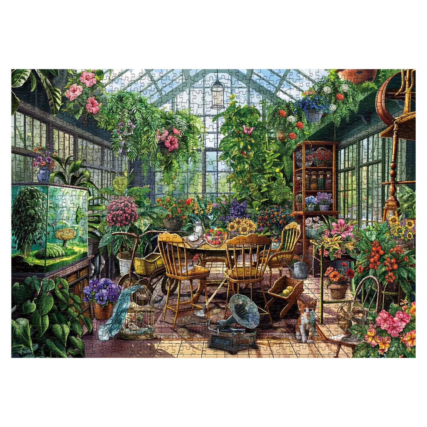 Greenery Haven Jigsaw Puzzle 1000 Pieces