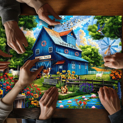 Countryside Barn Jigsaw Puzzle 1000 Pieces