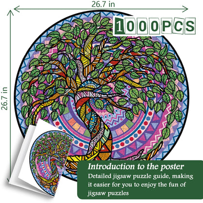 Mandala Tree Jigsaw Puzzles 1000 Pieces