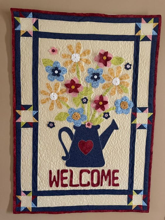 Welcome Pot CLA120324014 Quilt Blanket