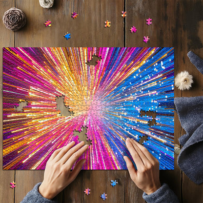 Explosion of Light Jigsaw Puzzle 1000 Pieces