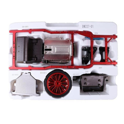 Assembly Metal Mechanical Electric Vintage Classic Car Model Toy