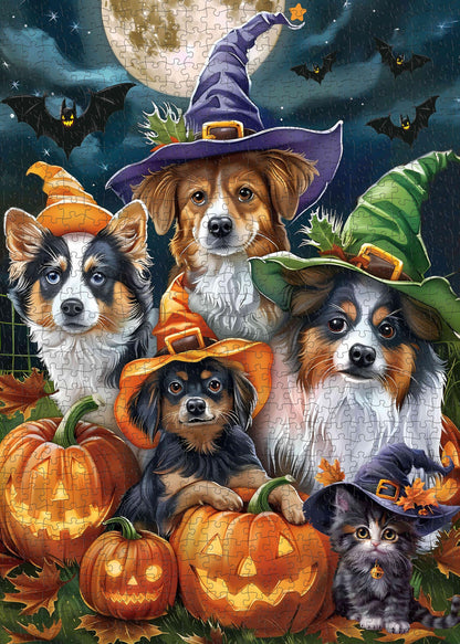 Happy Halloween Jigsaw Puzzle 1000 Pieces