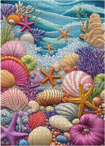 Shell Beach Jigsaw Puzzle 1000 Pieces