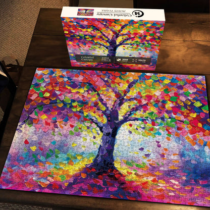 Colorful Canopy Jigsaw Puzzle 1000 Pieces