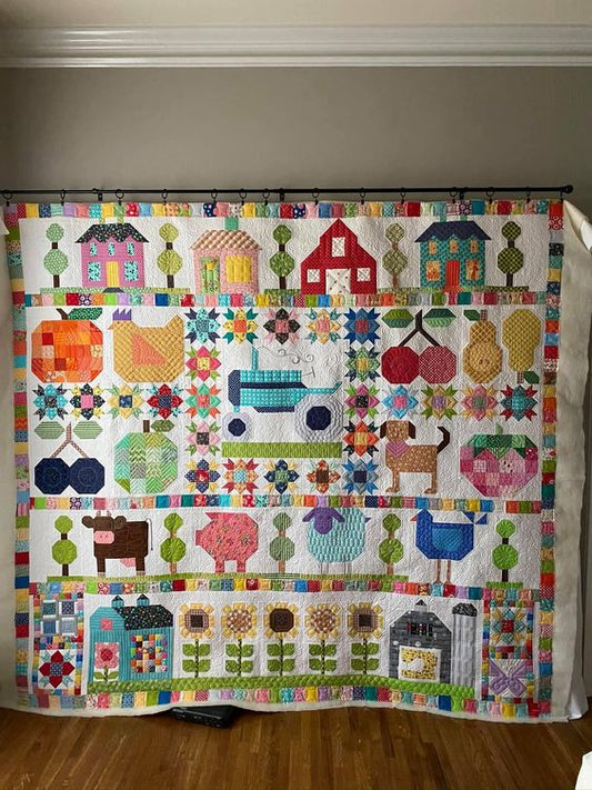 Life At Farm CLA271223143 Quilt Blanket