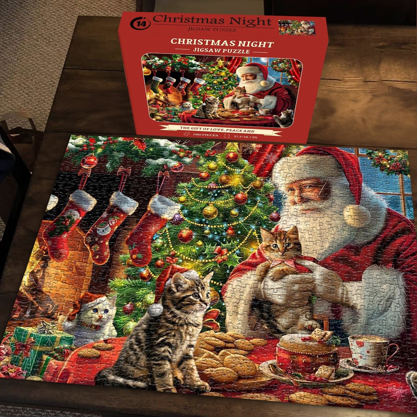 Christmas Night Jigsaw Puzzle 1000 Pieces