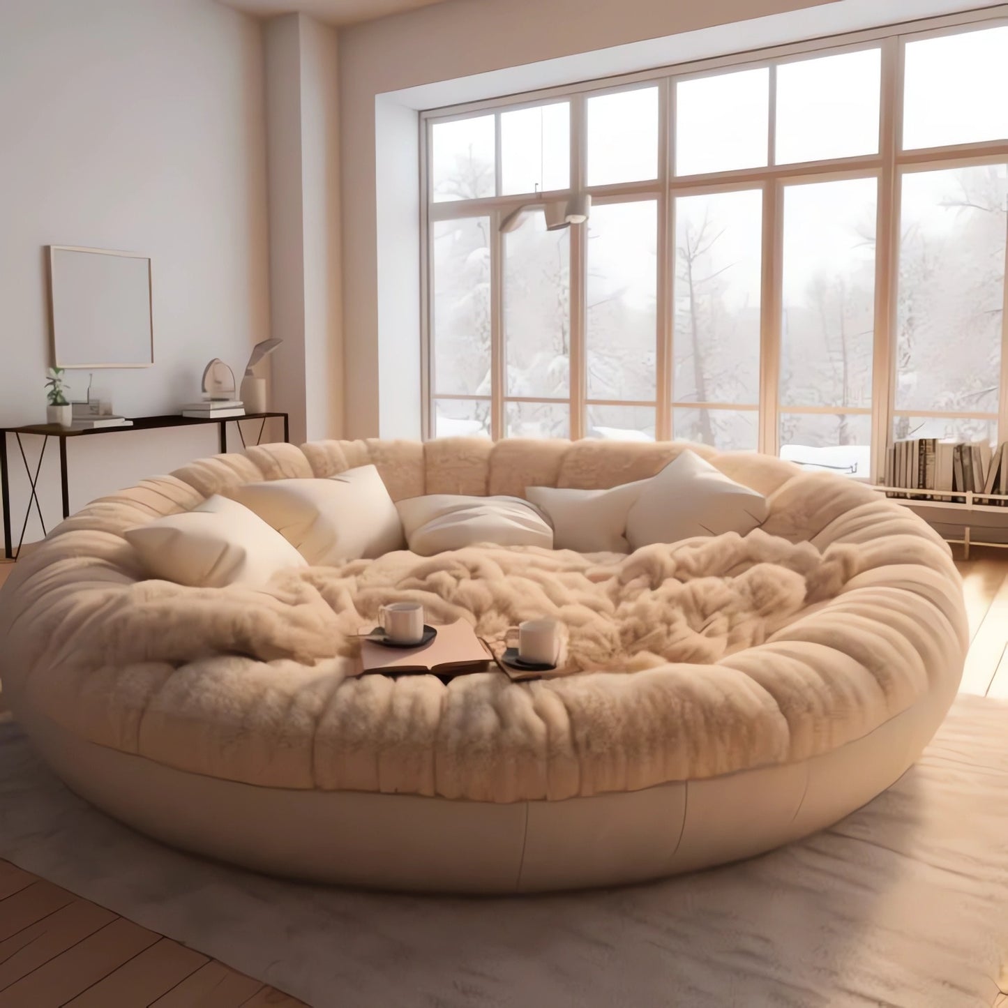 Giant Circular Movie Sofas