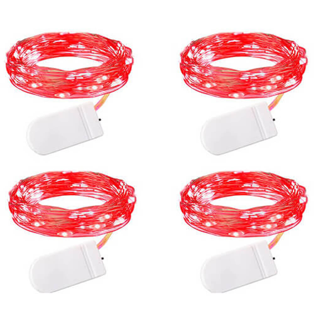 Halloween Christmas LED Waterproof Firefly Star Light (4 PCS)