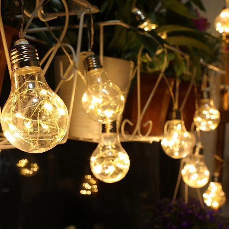 Christmas Light Bulbs Creative Ambiance Hanging Lights