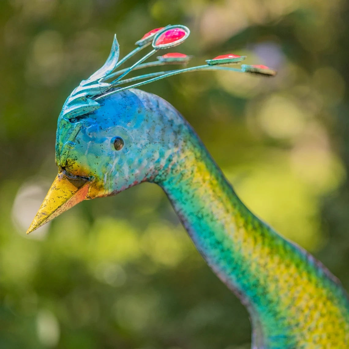 Large Color Peacocks with Jewels