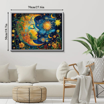 Moon Starry Night Jigsaw Puzzle 1000 Pieces