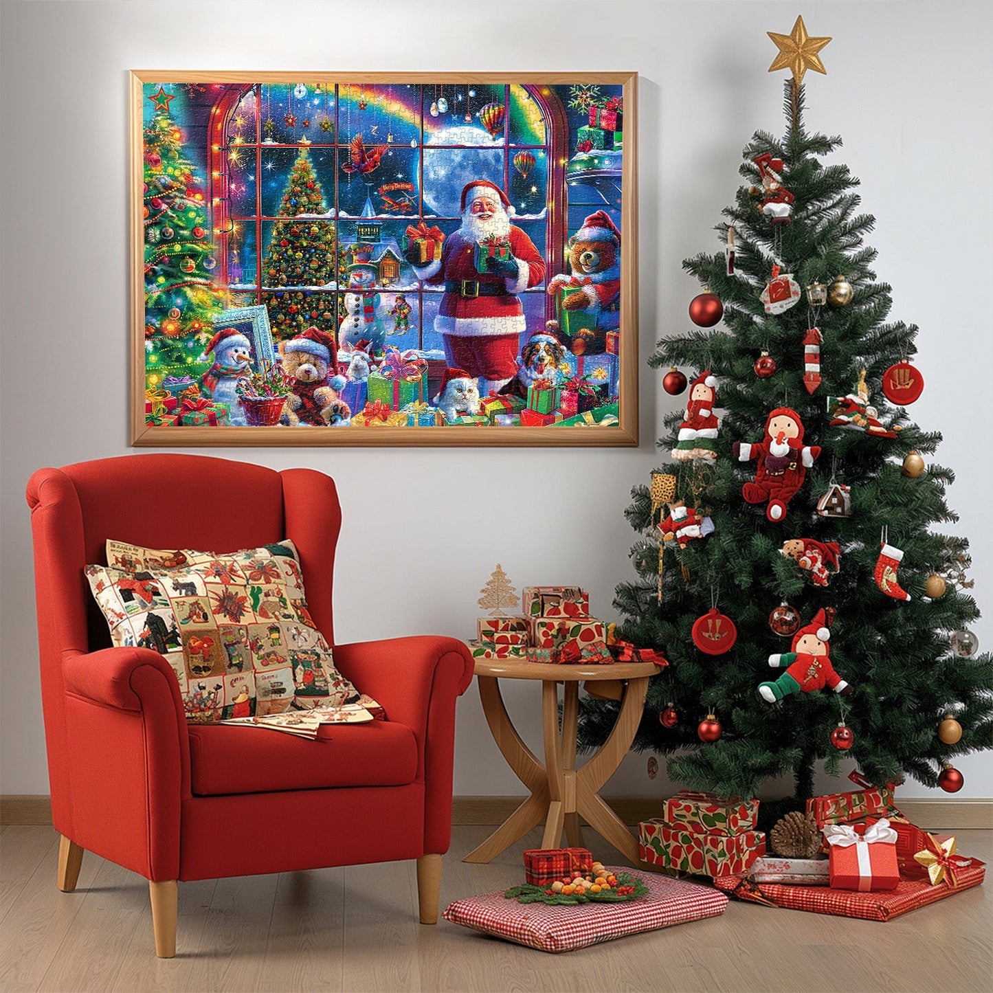 Christmas Magic House Jigsaw Puzzle 1000 Pieces