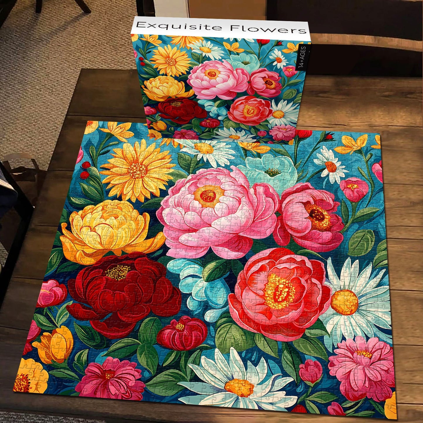 Exquisite Flowers Jigsaw Puzzle 1000 Pieces