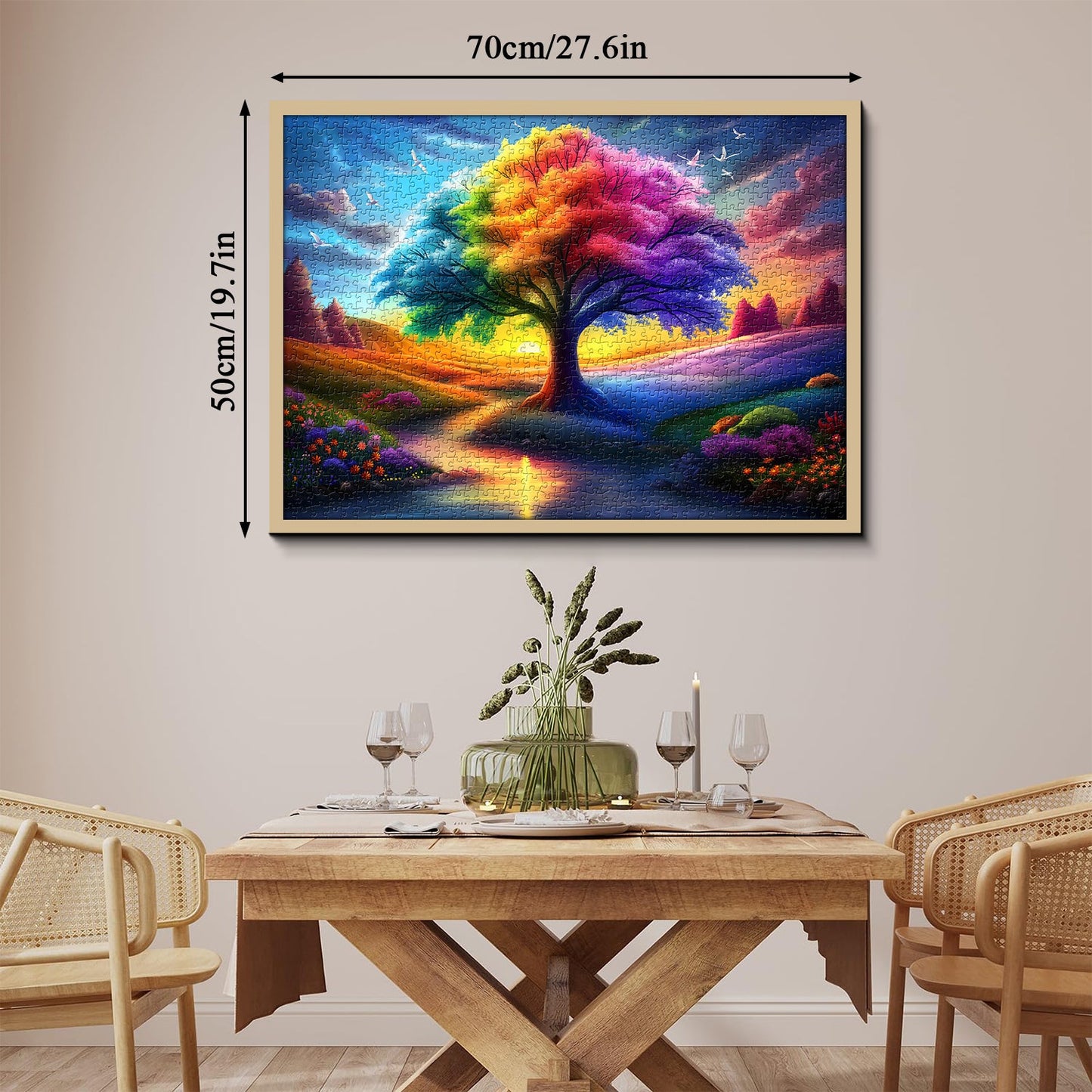 Rainbow Tree of Life Jigsaw Puzzle 1000 Pieces