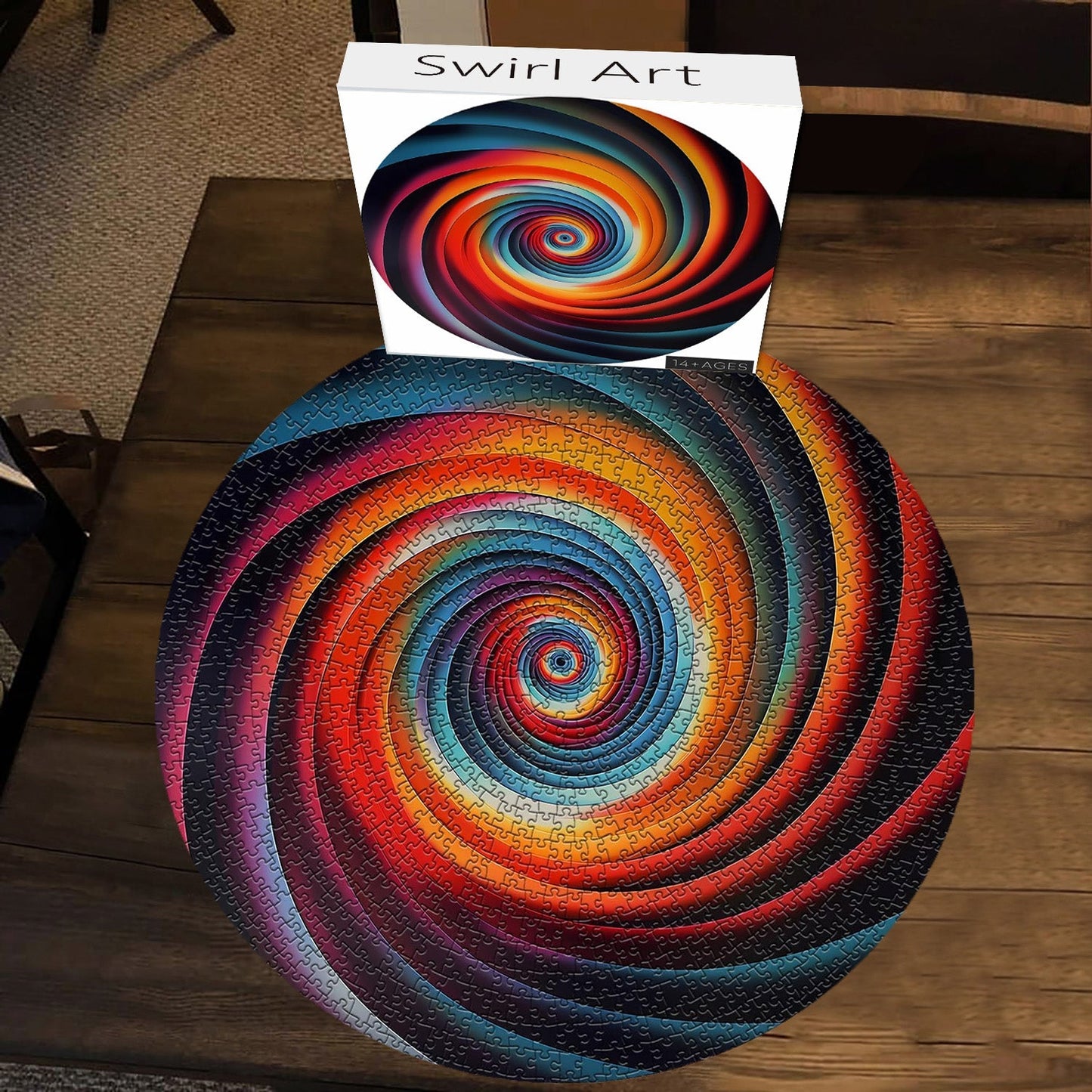 Swirl Art Jigsaw Puzzle 1000 Pieces