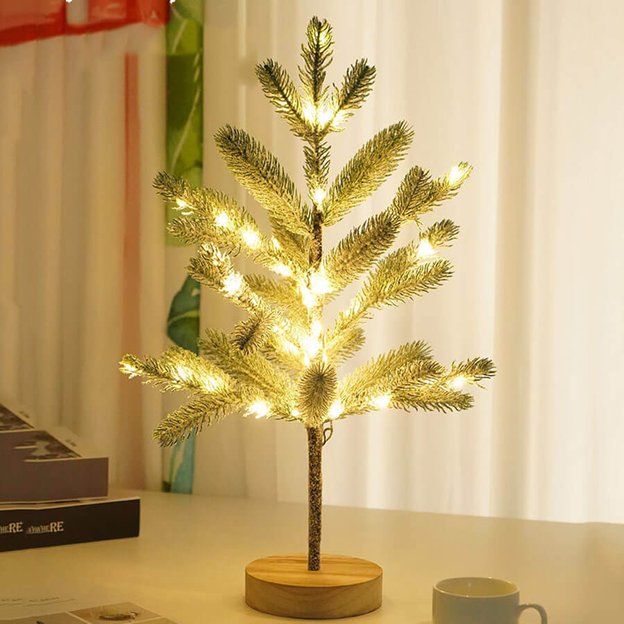 LED Christmas Pine Needle Tree Lights