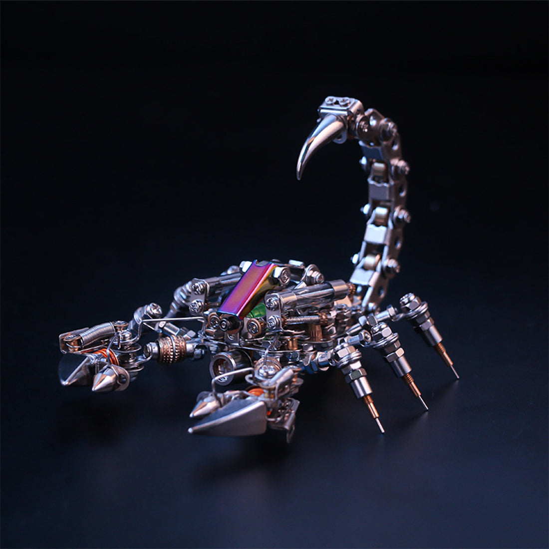 3D Metal Puzzle Steampunk Metal Androctonus Crassicauda Model DIY Toy Kits- 200PCS+