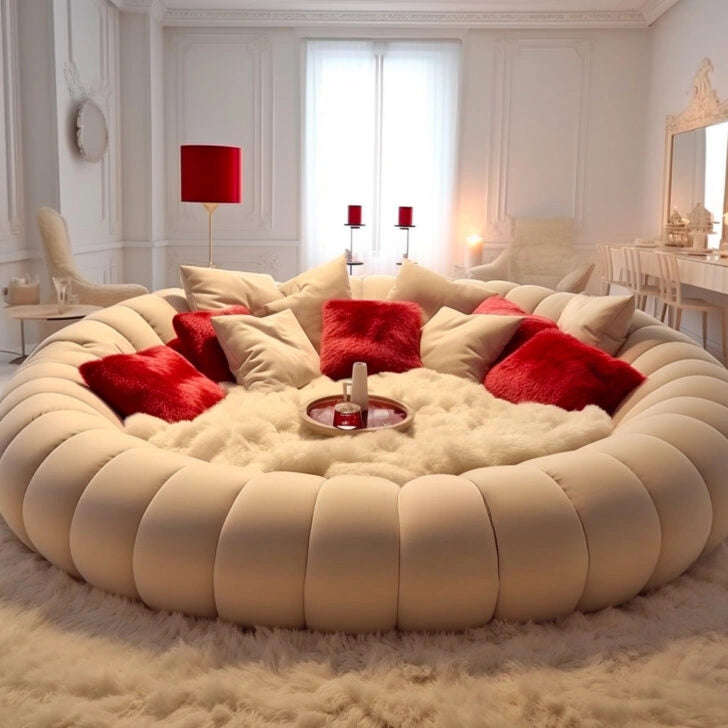 Giant Circular Movie Sofas