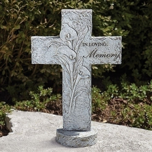 In Loving Memrory Memorial Garden Cross