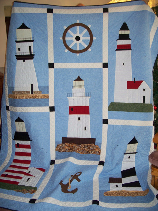 Lighthouse CLA080424020 Quilt Blanket