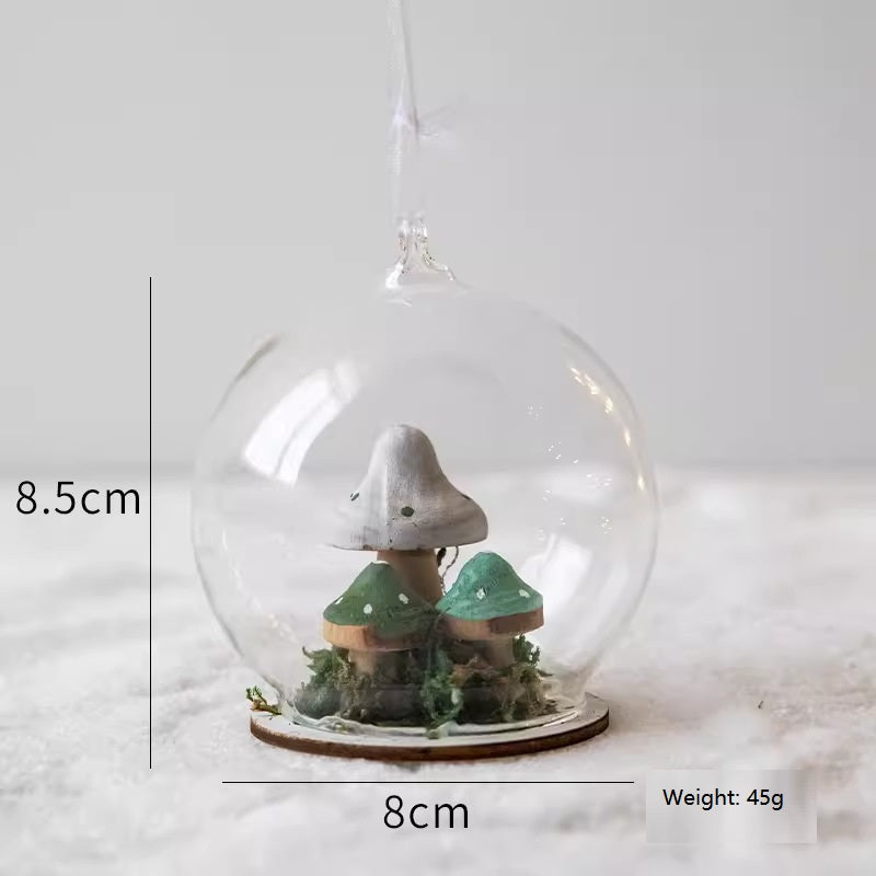 Christmas Luminous Glass Night Light