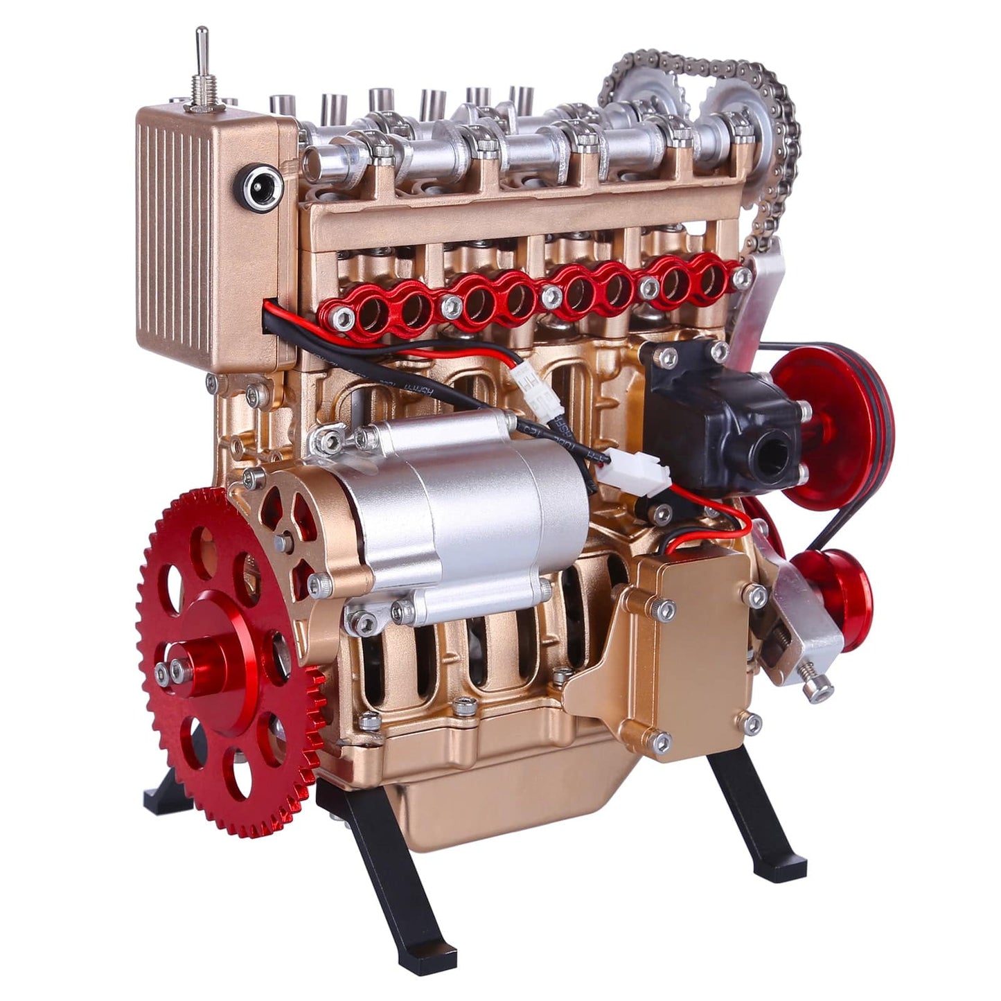 Inline Four-Cylinder Stirling Engine kit