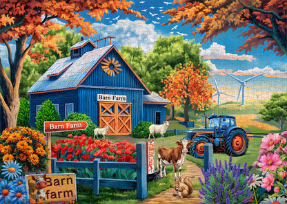 Pastoral Pasture Jigsaw Puzzle 1000 Pieces