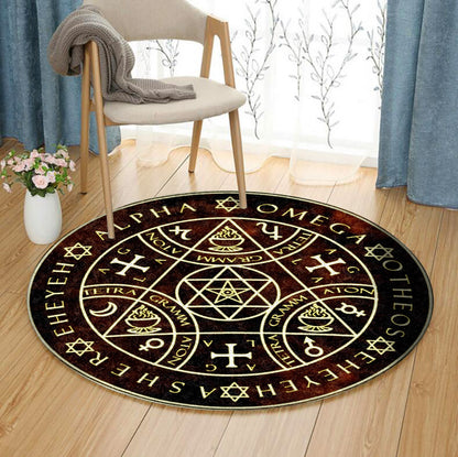 Alchemist BL160801RR Round Area Rug