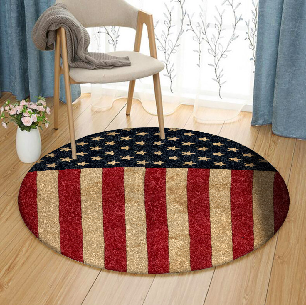 American NT220801RR Round Area Rug