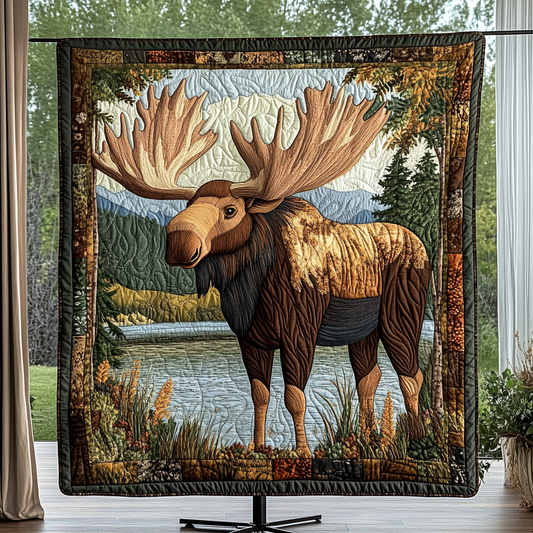 Antler Ridge Quilted Blanket NCU0DK3381