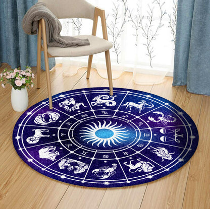 Astrology CG280802TM Round Area Rug