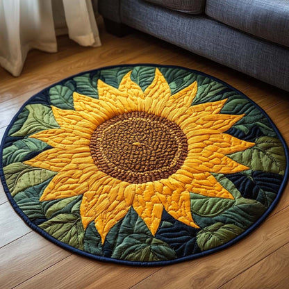 Aurelia Bloom Quilted Round Mat NCU0NT1274