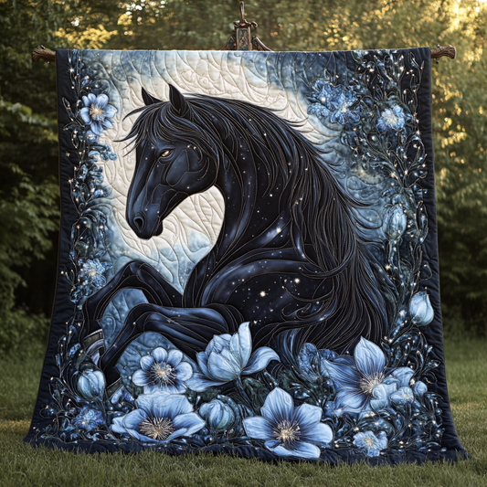 Aurora Stallion Quilted Blanket NCU0VH1537