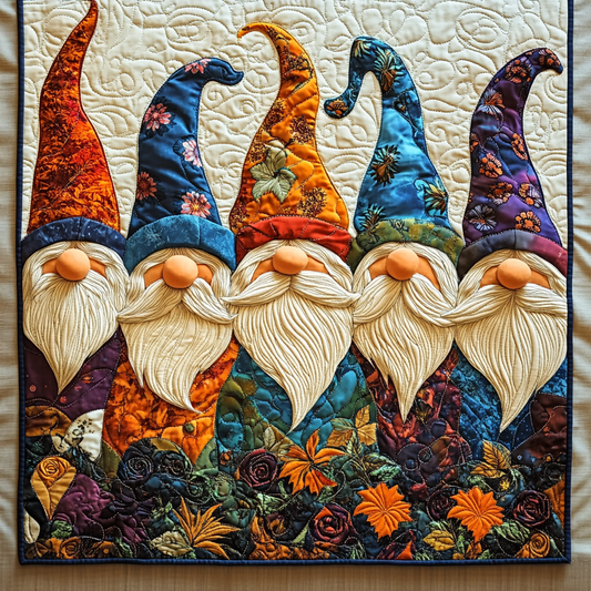 Autumn Gnome TAI041124576 Quilted Placemats