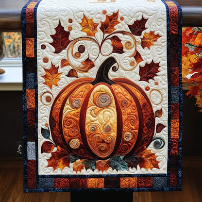 Autumn Whisper Quilted Table Runner NCU0PT941