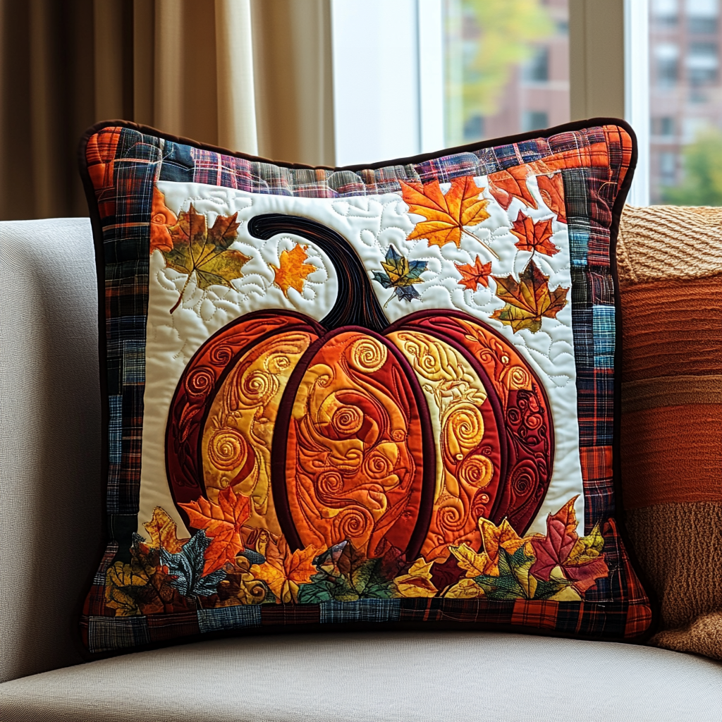 Autumn Whispers Quilted Pillow Case NCU0PT1338