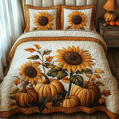 Autumn Harvest Quilted Bedding Set NCU0DV2042