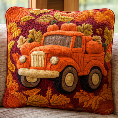 Autumn Harvest Quilted Pillow Case NCU0DV979