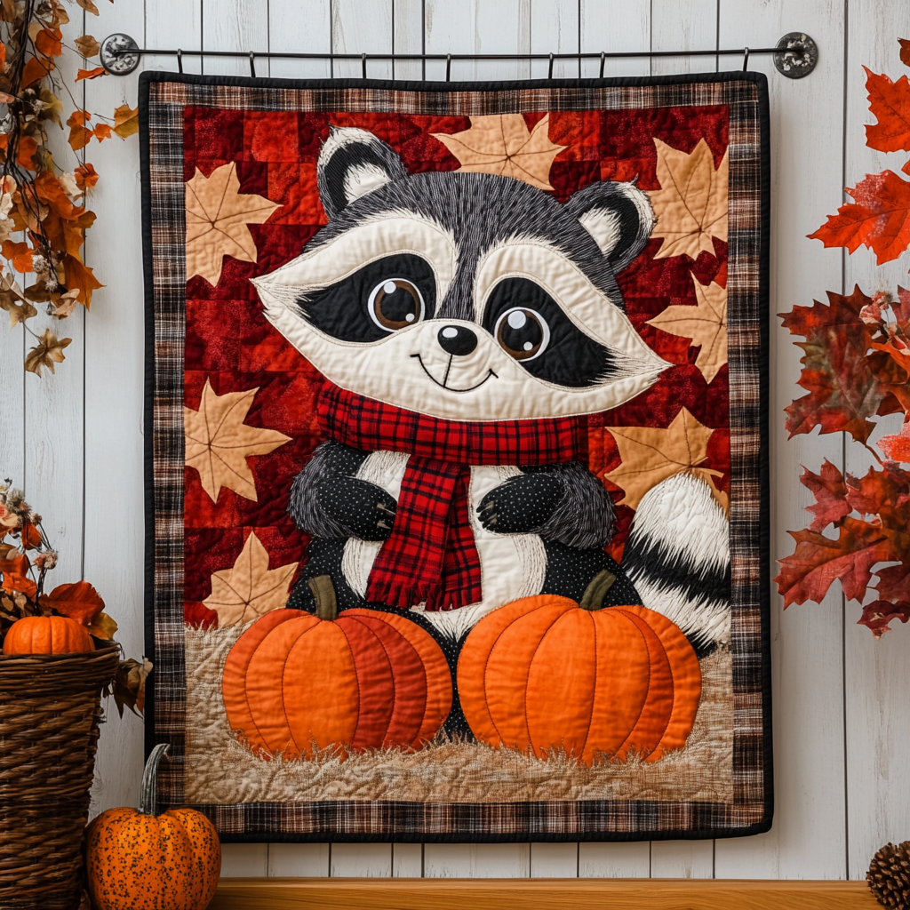 Autumn Mischief Quilted Blanket NCU0DK460