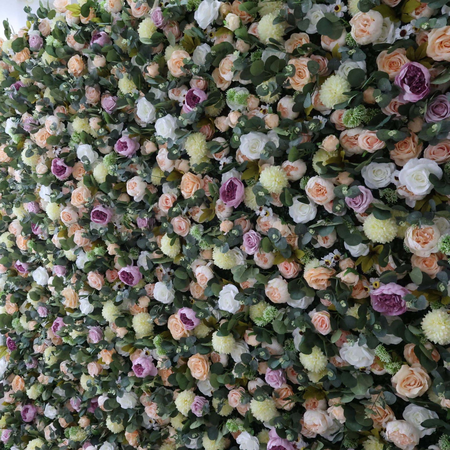 Artificial Flower Wall Wedding